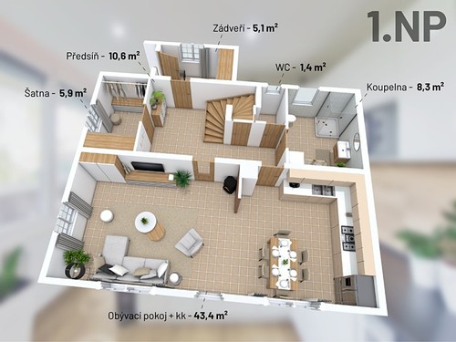 Prodaný dům 149 m², pozemek 825 m²