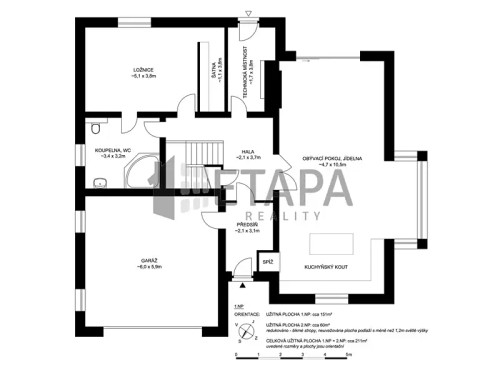 Prodaný dům 176 m², pozemek 782 m²