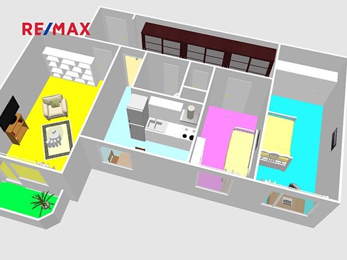 Prodaný byt 3+1 67 m²