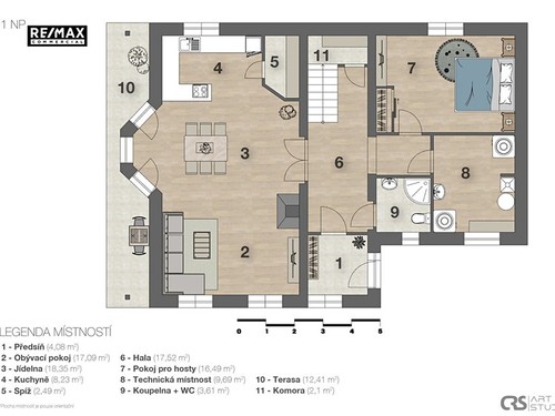 Prodaný dům 190 m², pozemek 1559 m²