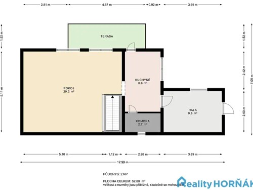 Prodej chaty 86 m², pozemek 481 m²