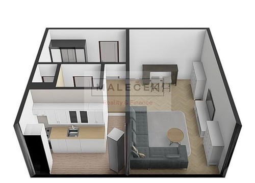 Prodaný byt 1+1 33 m²