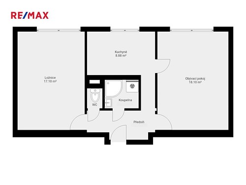 Prodaný byt 2+1 53 m²