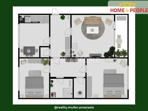 Prodaný byt 3+1 72 m²