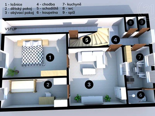Prodej domu 73 m², pozemek 160 m²