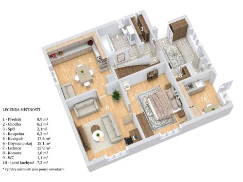 Prodaný  dům 110 m², pozemek 1225 m²