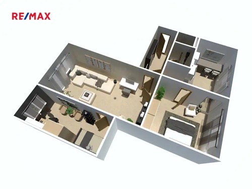 Prodej bytu 3+1 65 m²