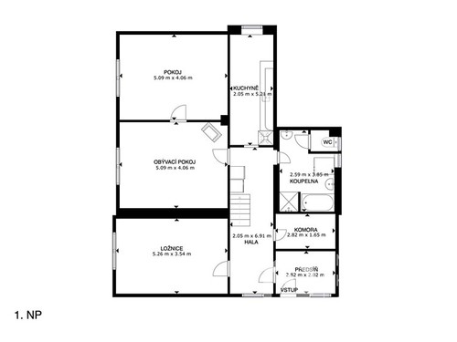 Prodaný dům 165 m², pozemek 1031 m²