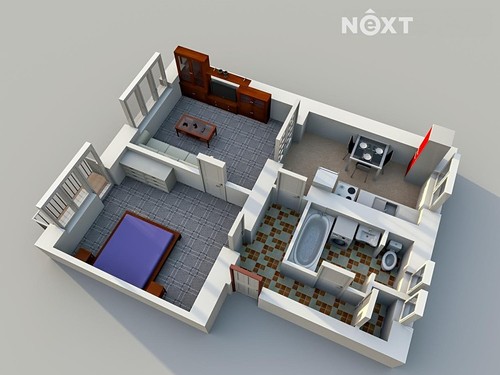 Prodaný byt 2+1 54 m²
