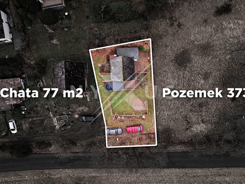 Prodaná chata 77 m², pozemek 373 m²