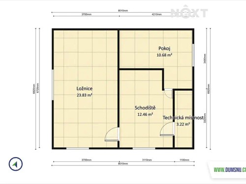 Prodaný dům 80 m², pozemek 1098 m²