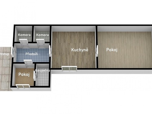 Prodaný dům 60 m², pozemek 1193 m²