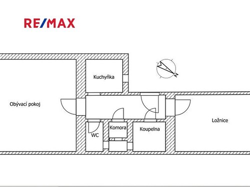 Prodaný byt 2+kk 56 m²
