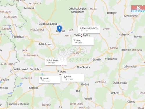 Prodej chalupy 110 m², pozemek 952 m²