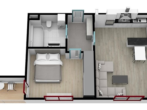 Prodaný byt 2+kk 59 m²