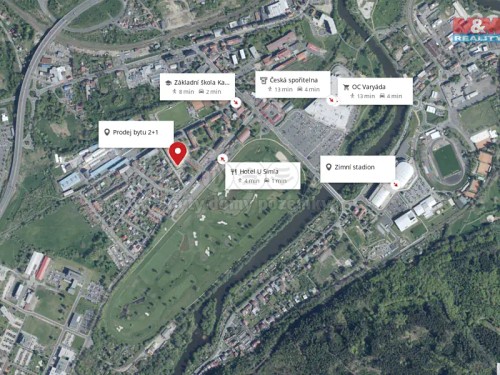 Prodej bytu 2+1 57 m²