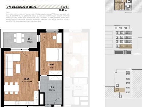 Prodaný byt 3+kk 96 m²