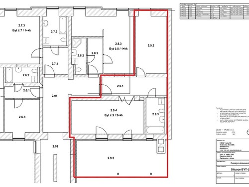 Prodaný byt 2+kk 62 m²