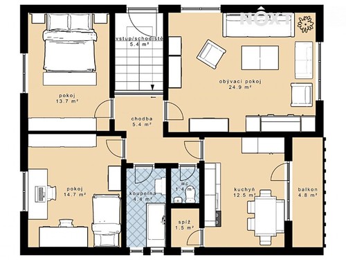 Prodaný dům 89 m², pozemek 767 m²