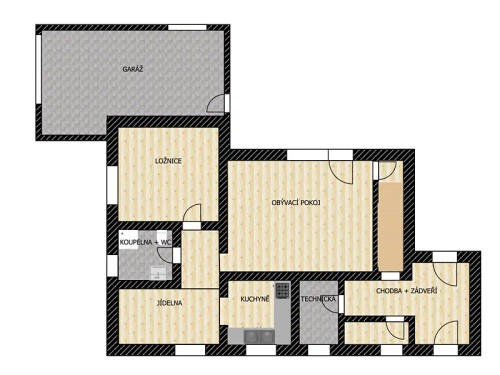 Prodaný dům 133 m², pozemek 831 m²