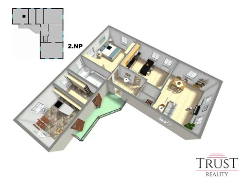 Prodej domu 444 m², pozemek 710 m²