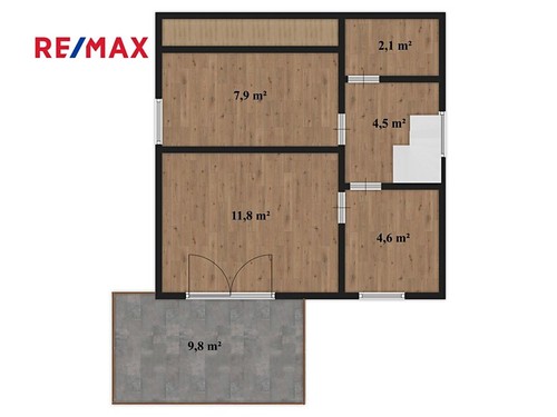 Prodaná chata 85 m², pozemek 407 m²