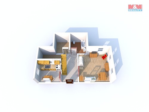 Prodaná chata 85 m², pozemek 747 m²
