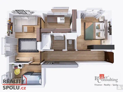 Prodej bytu 3+1 61 m²