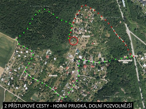 Prodaná chata 50 m², pozemek 388 m²