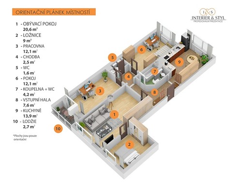 Prodaný byt 4+1 86 m²