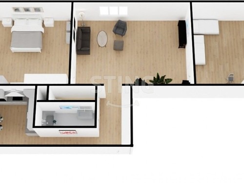 Prodaný byt 3+1 57 m²
