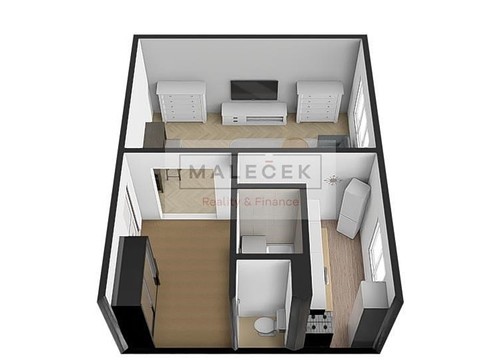 Prodaný byt 1+1 33 m²