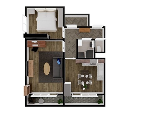 Prodaný byt 2+1 55 m²