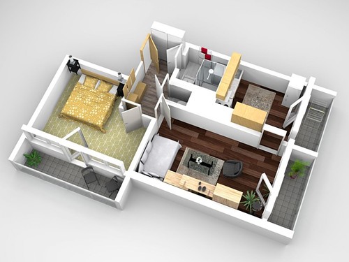 Prodaný byt 2+1 54 m²