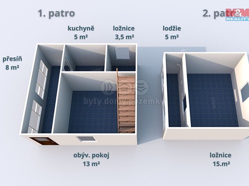 Prodaná chata 50 m², pozemek 46 m²