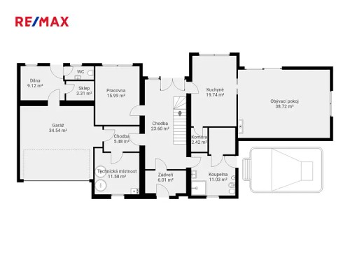 Prodej domu 392 m², pozemek 973 m²