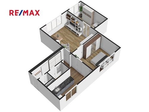 Prodaný byt 3+1 62 m²