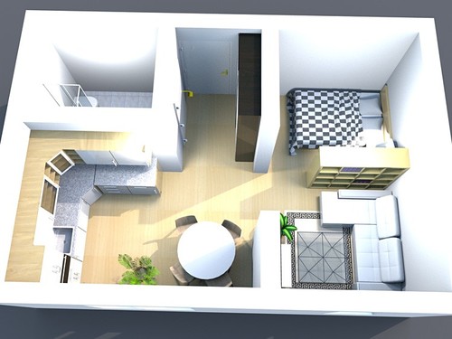 Prodaný byt 1+1 35 m²