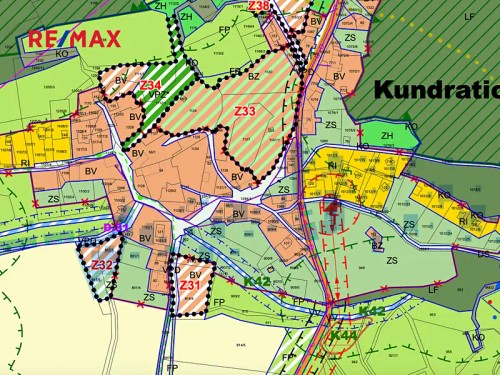 Prodej stavebního pozemku 1249 m²