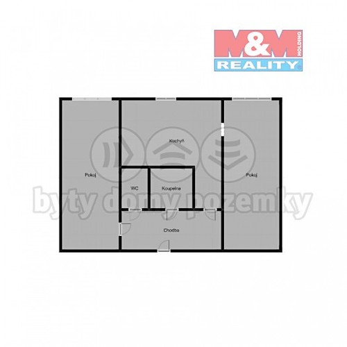 Prodaný byt 2+1 53 m²