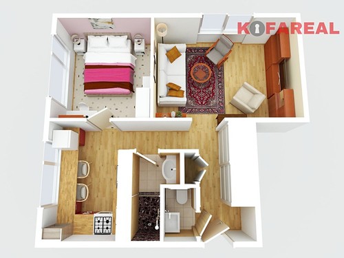 Prodaný byt 2+1 52 m²