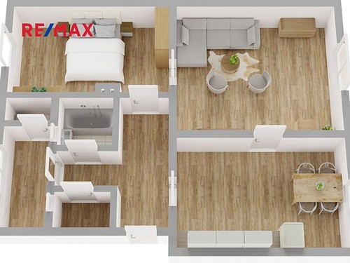 Prodaný byt 3+kk 72 m²