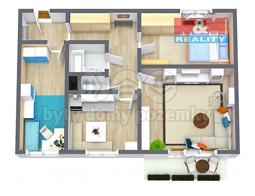 Prodaný byt 3+1 71 m²