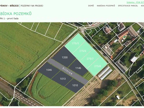 Prodej stavebního pozemku 911 m²
