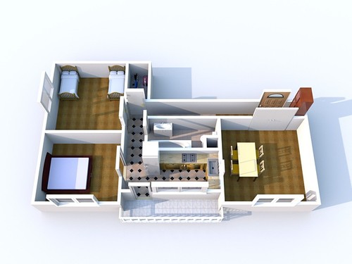 Prodaný byt 3+1 67 m²