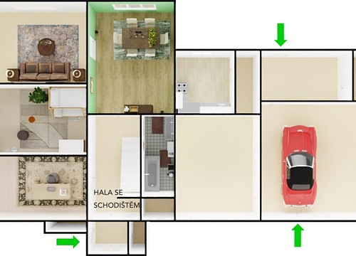 Prodaný dům 150 m², pozemek 1500 m²