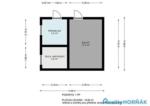 Prodaná chata 77 m², pozemek 100 m²