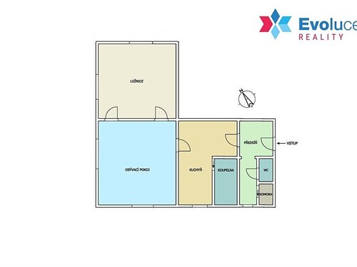 Prodaný byt 2+1 62 m²