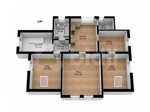 Prodaný dům 288 m², pozemek 3185 m²