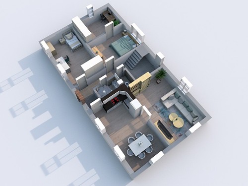 Prodaný dům 87 m², pozemek 596 m²